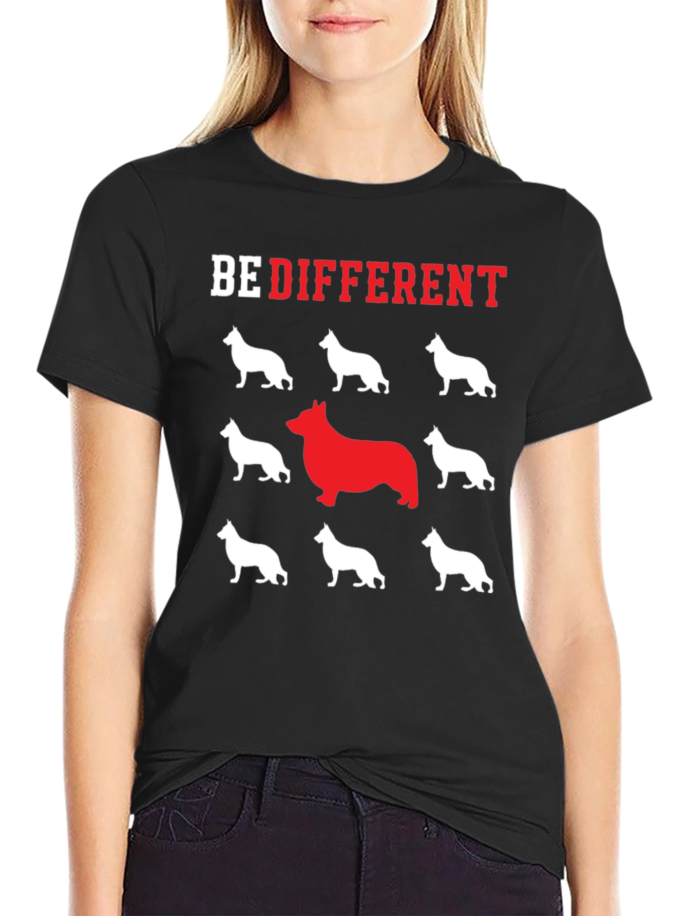 Be Different Dog T-Shirt