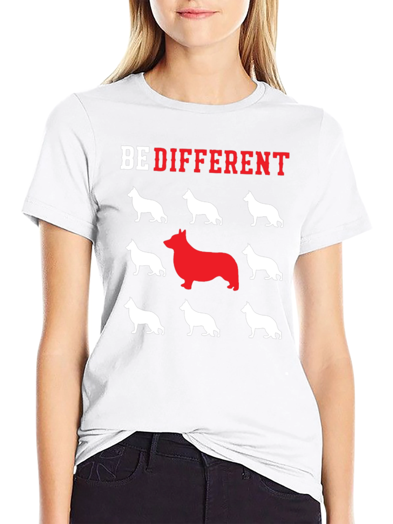 Be Different Dog T-Shirt