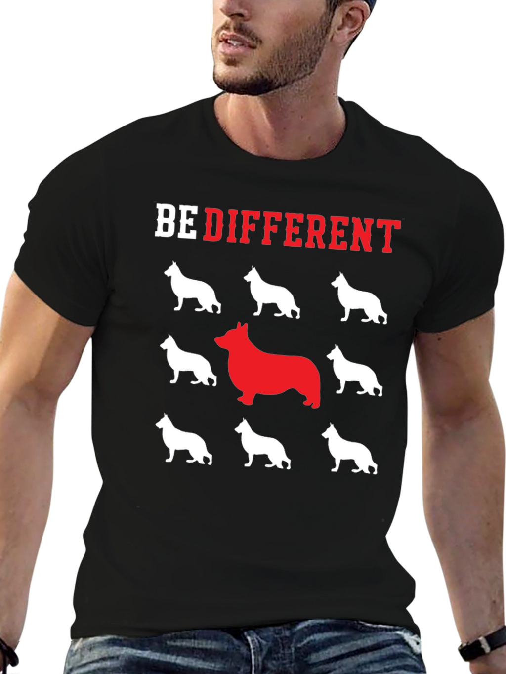 Be Different Dog T-Shirt