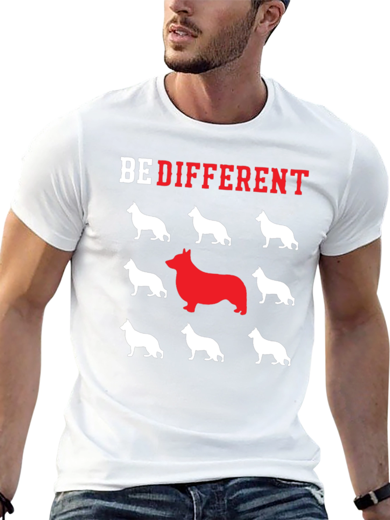 Be Different Dog T-Shirt