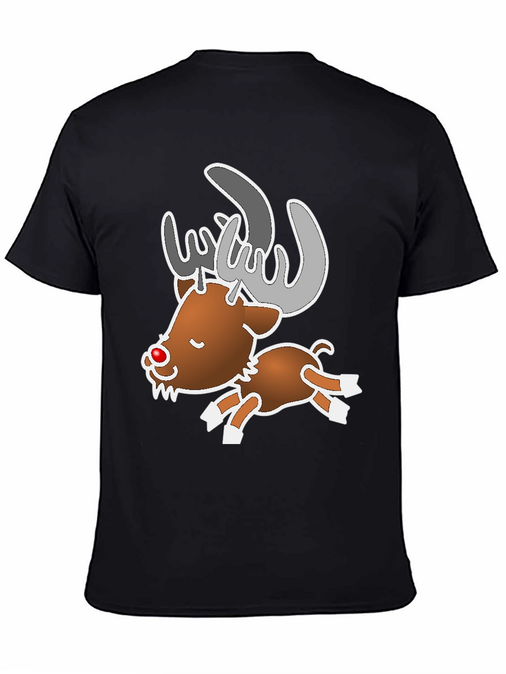 Reindeer Graphic Tee - Holiday Fun