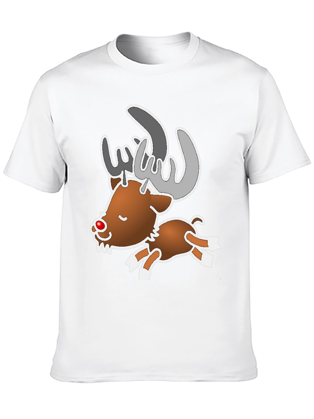 Reindeer Graphic Tee - Holiday Fun