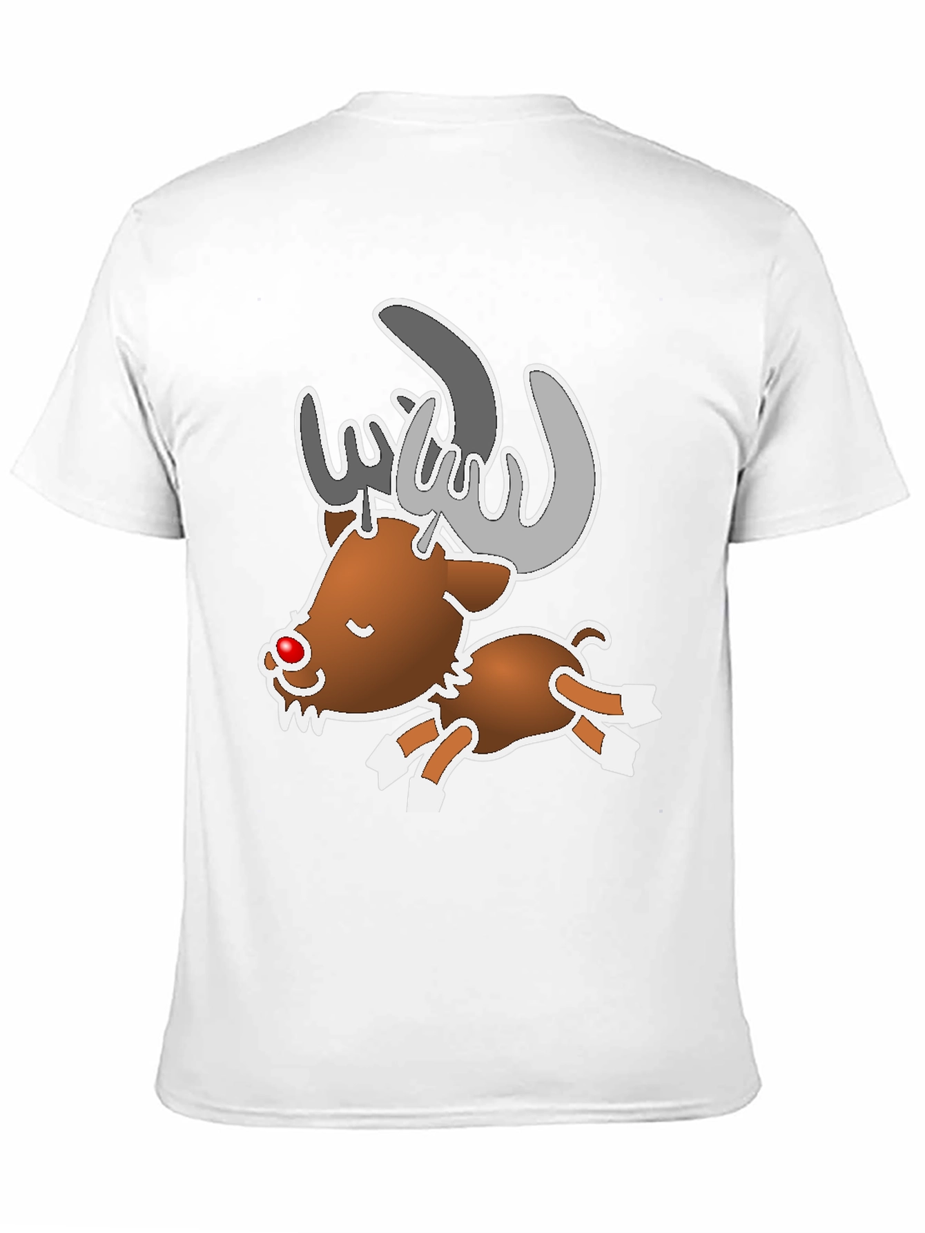 Reindeer Graphic Tee - Holiday Fun