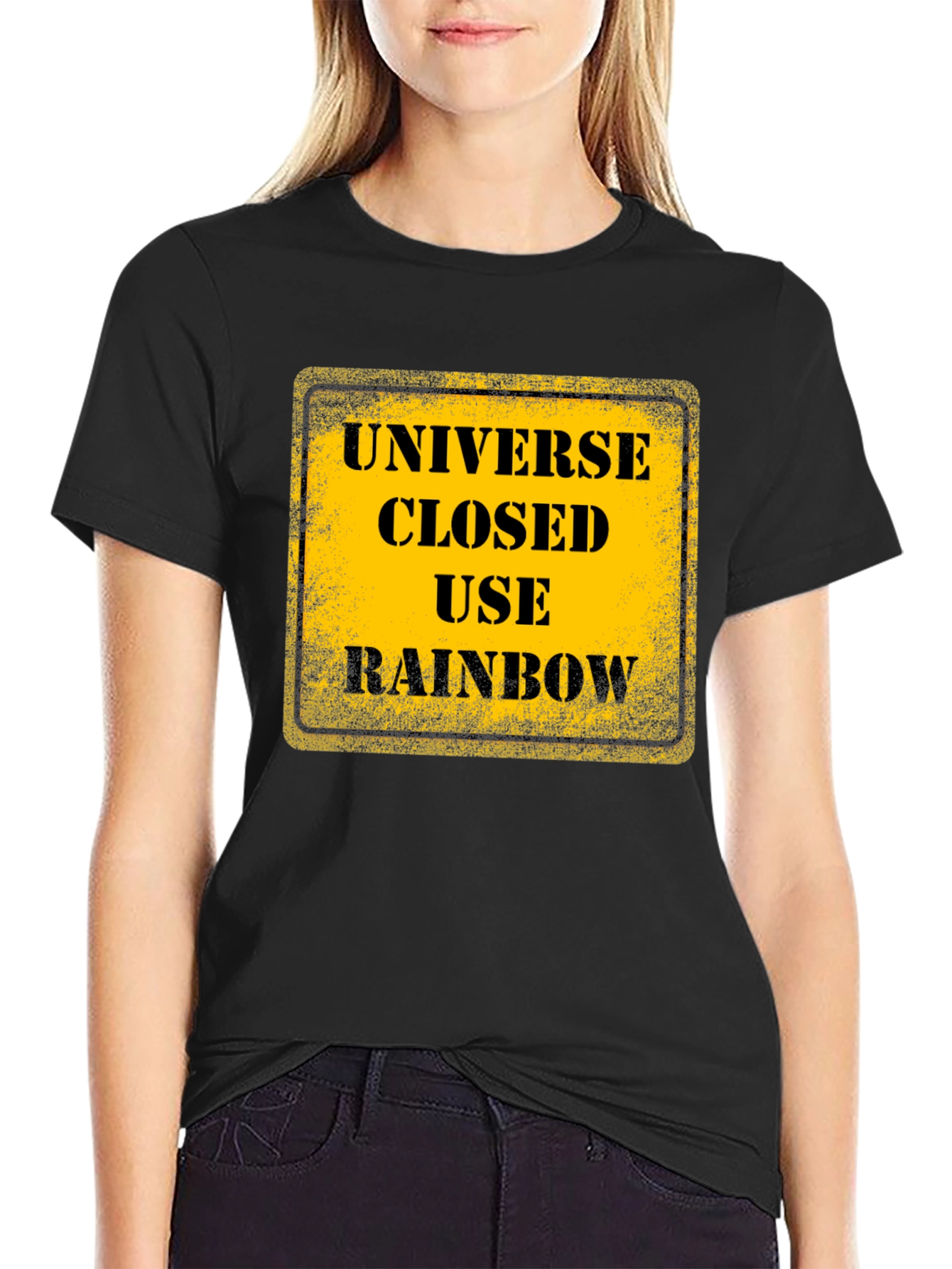 Universe Closed Rainbow T-Shirt