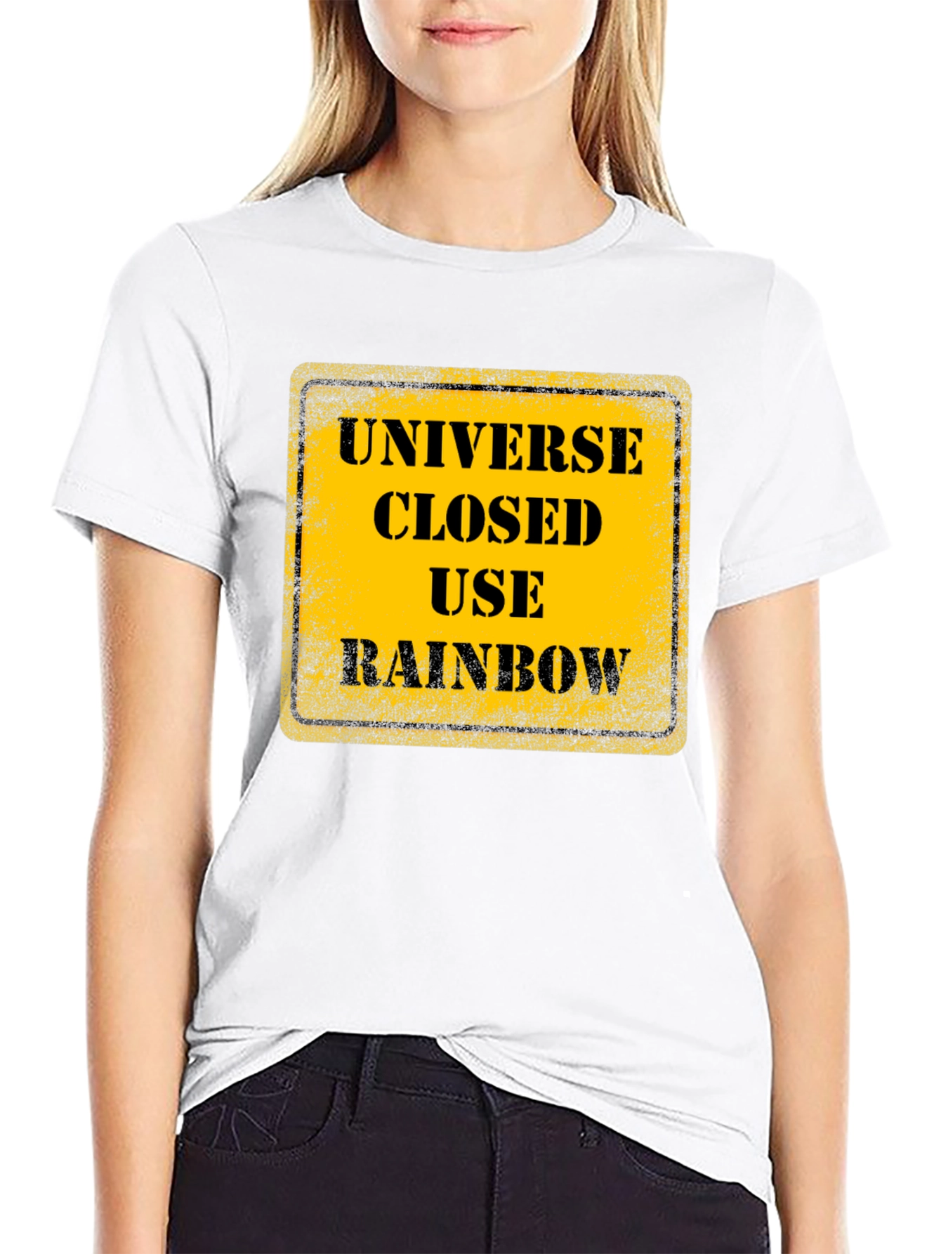 Universe Closed Rainbow T-Shirt