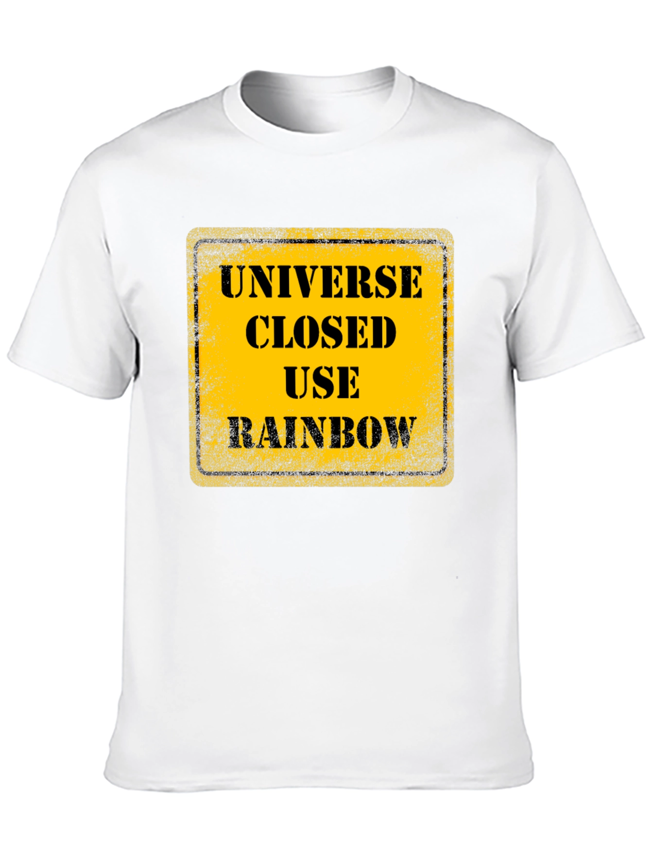 Universe Closed Rainbow T-Shirt
