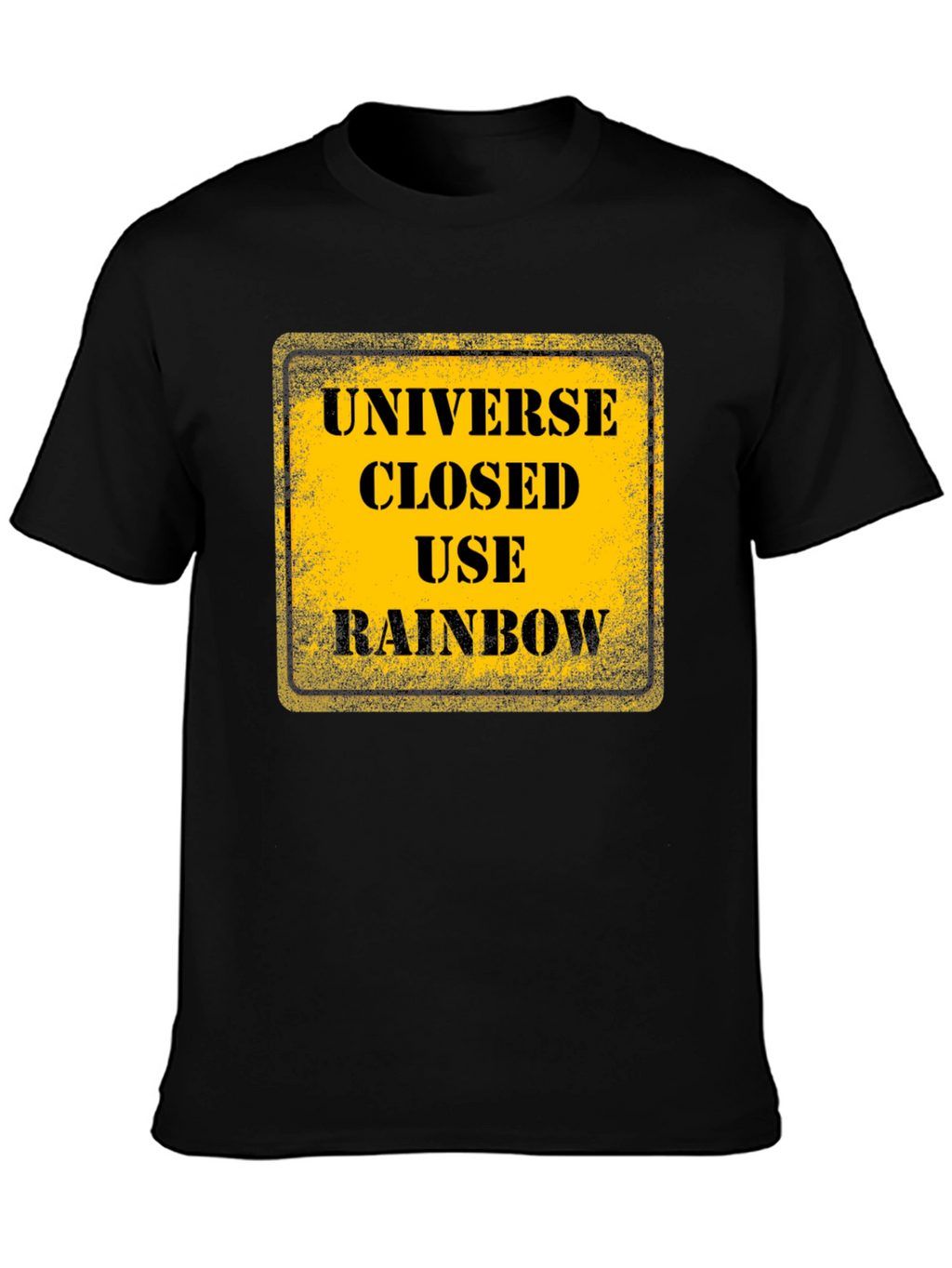 Universe Closed Rainbow T-Shirt