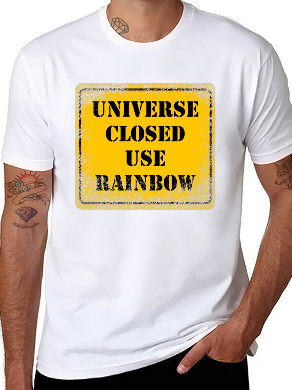 Universe Closed Rainbow T-Shirt