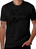 Im Not Old Im Retro Black T-Shirt