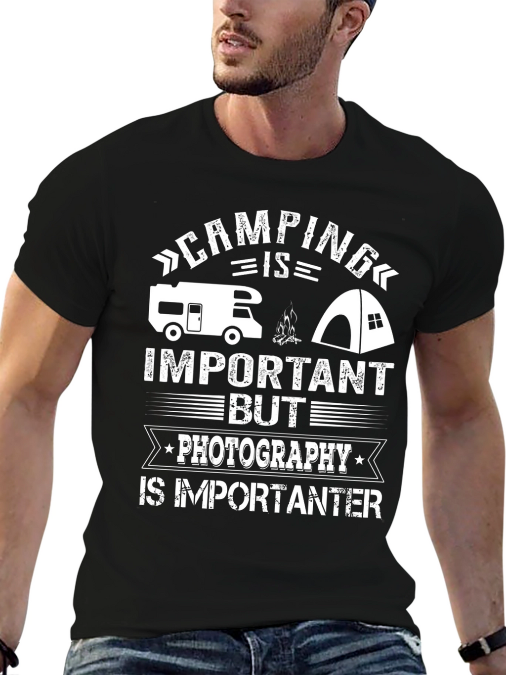 Camping & Photography T-Shirt