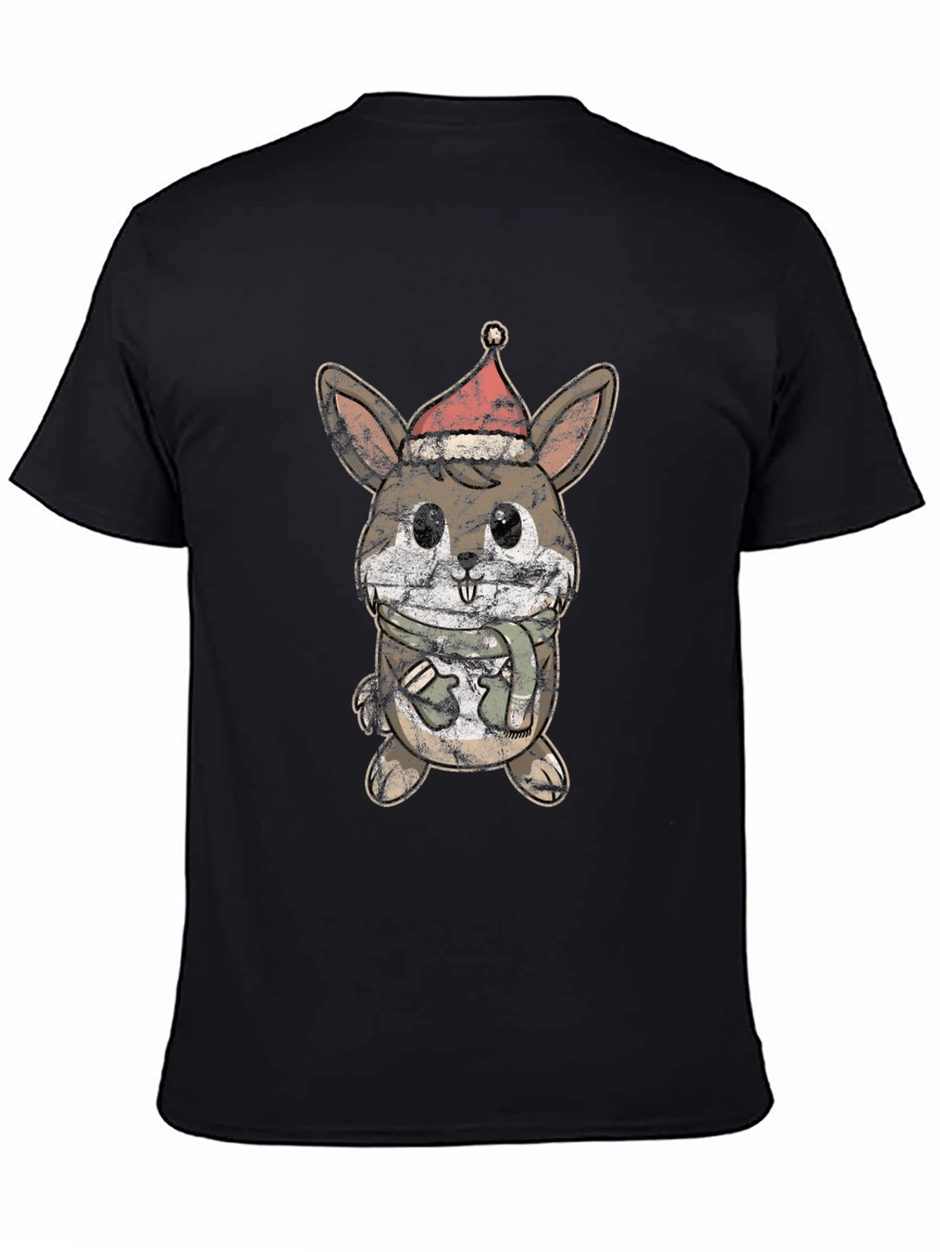 Festive Bunny T-Shirt - Holiday Cheer