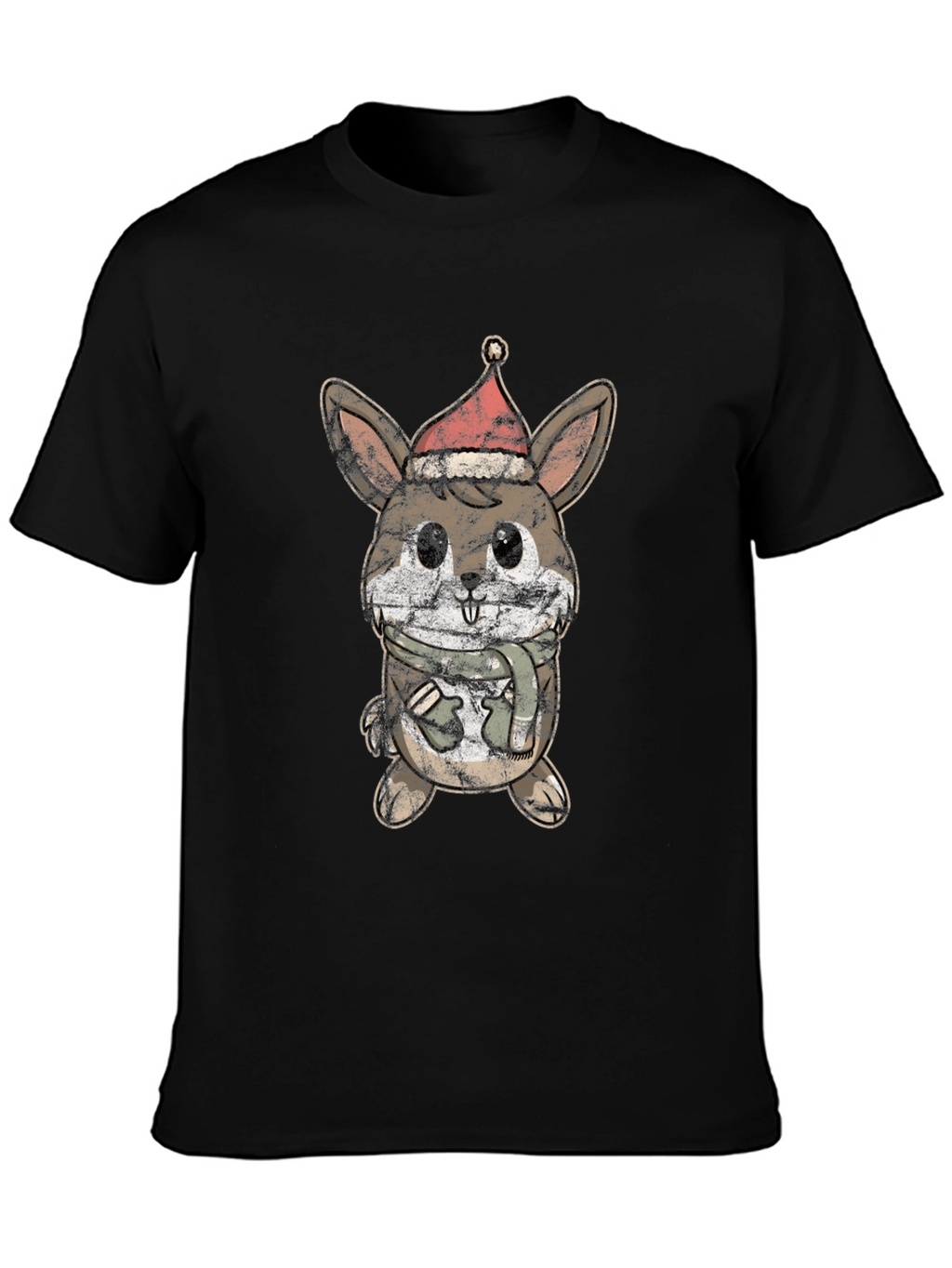 Festive Bunny T-Shirt - Holiday Cheer