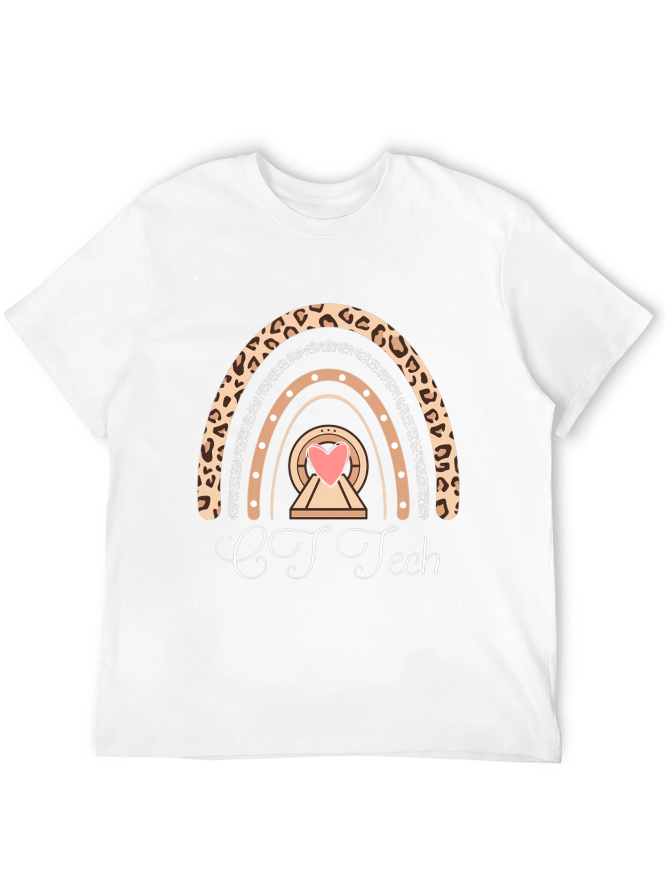 CT Tech Leopard Rainbow T-Shirt