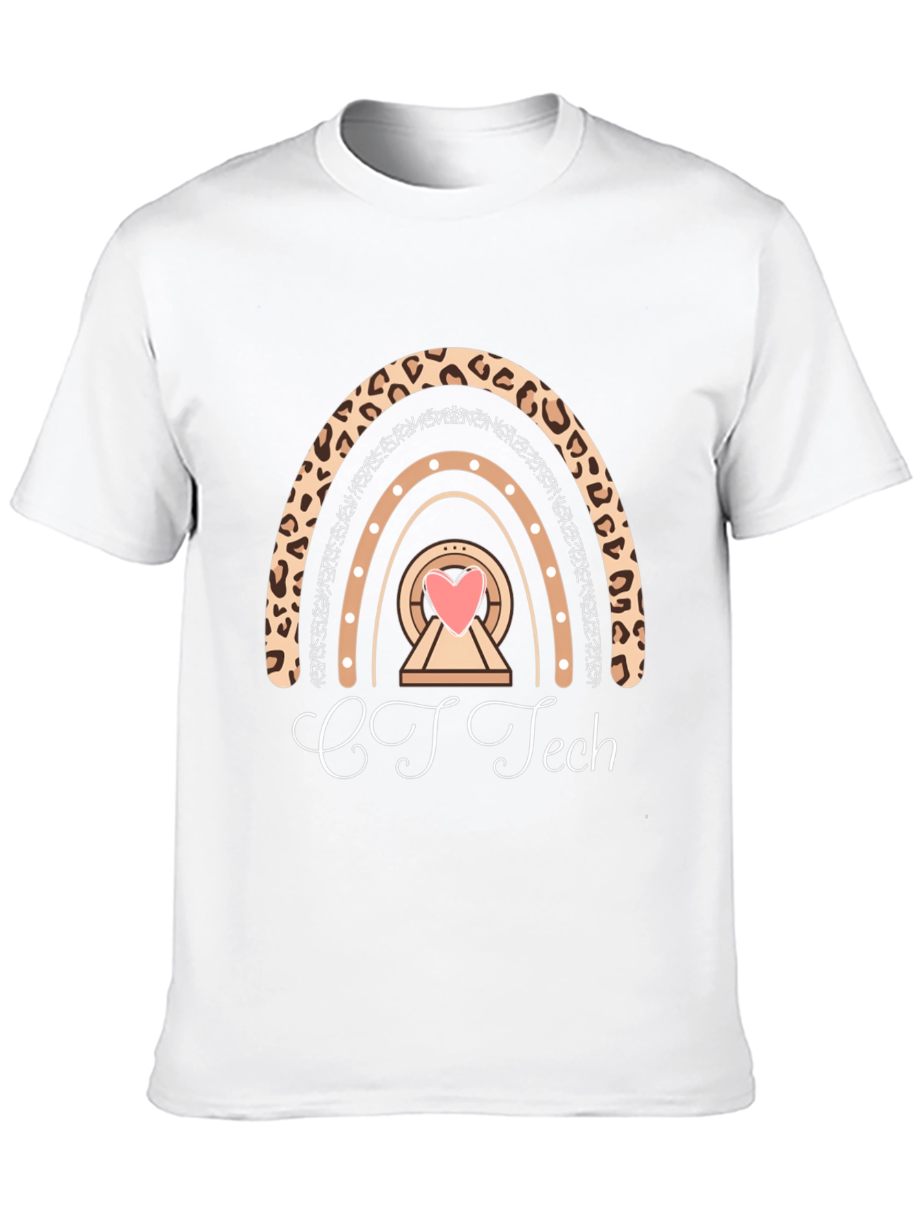 CT Tech Leopard Rainbow T-Shirt