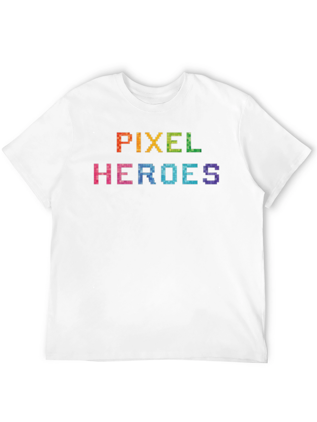 Pixel Heroes Graphic T-Shirt - Black