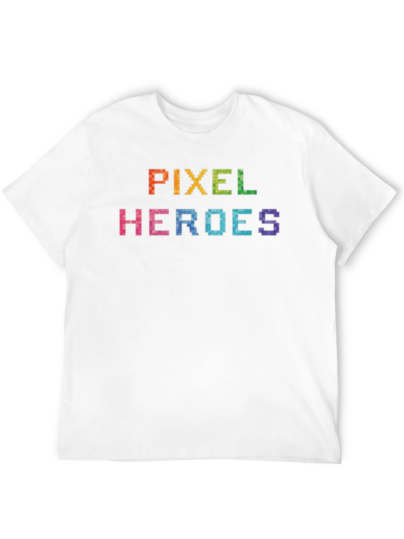 Pixel Heroes Graphic T-Shirt - Black