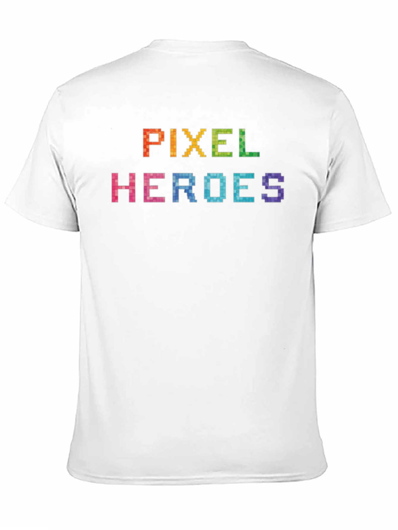 Pixel Heroes Graphic T-Shirt - Black