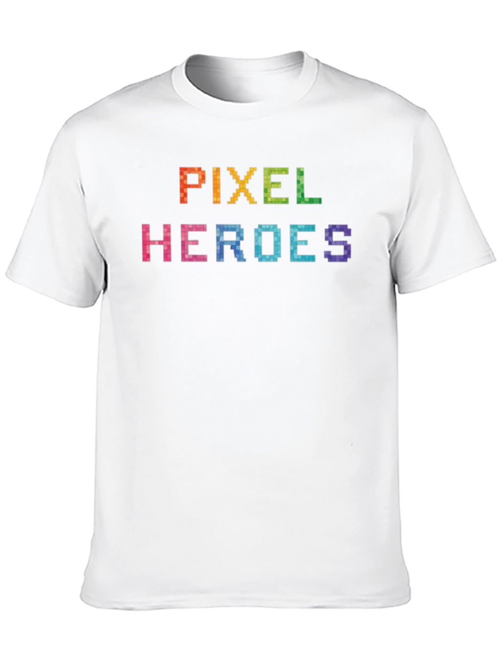 Pixel Heroes Graphic T-Shirt - Black