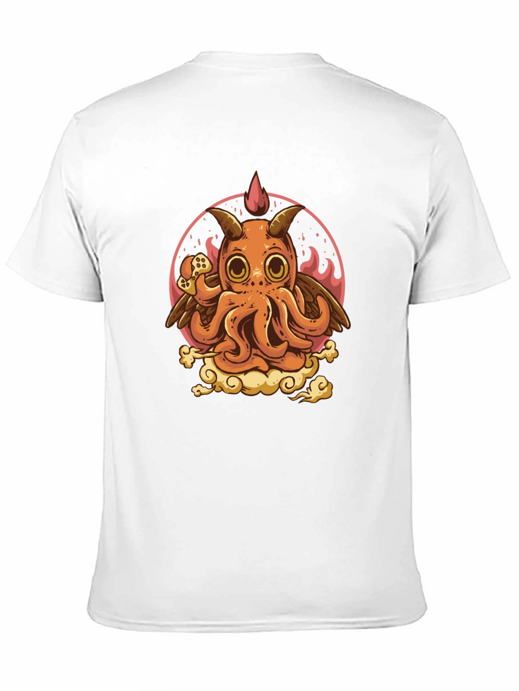Gamer Demon Octopus T-Shirt - Unique Graphic Tee