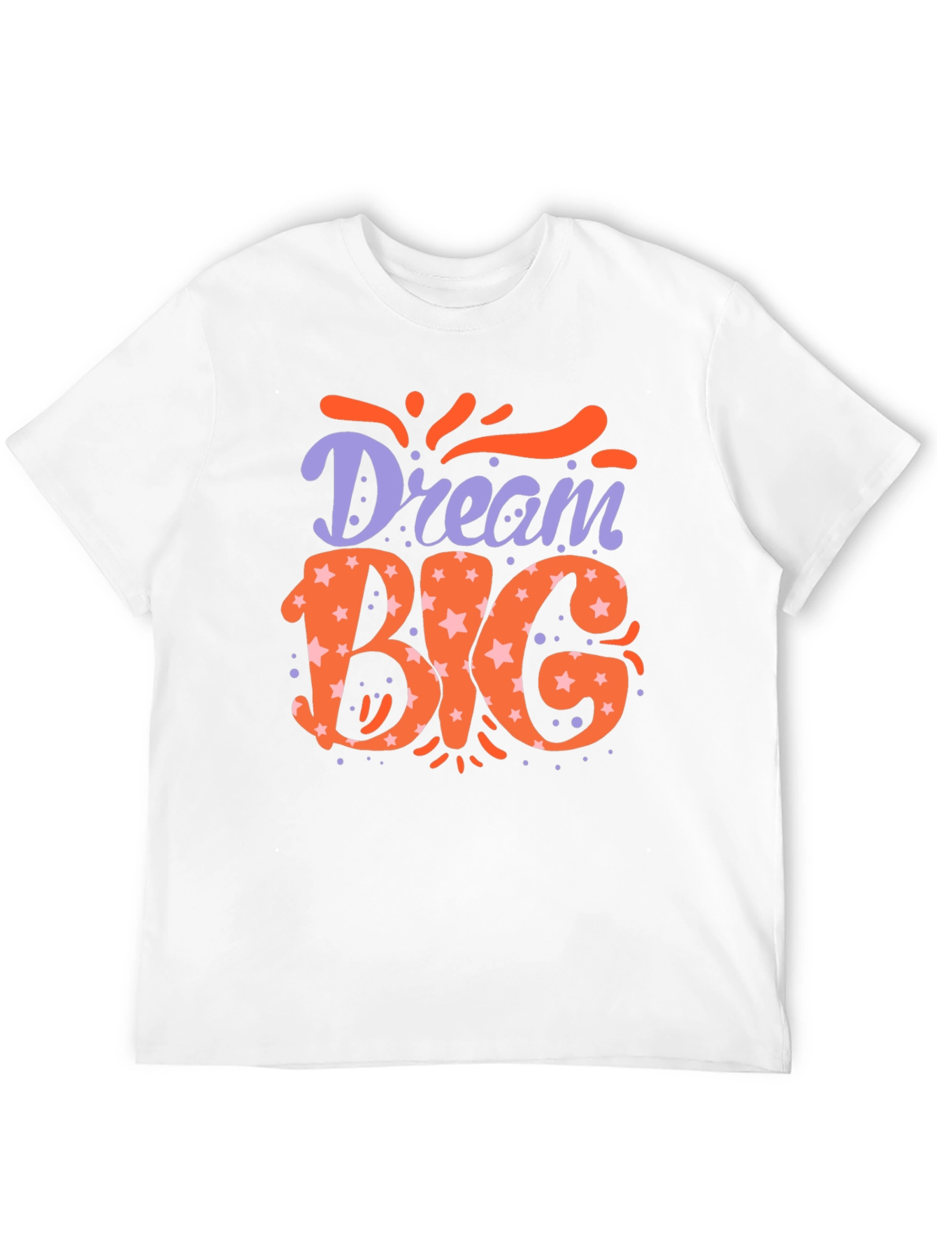 Dream Big Graphic Tee - Trendy Mens Black T-Shirt