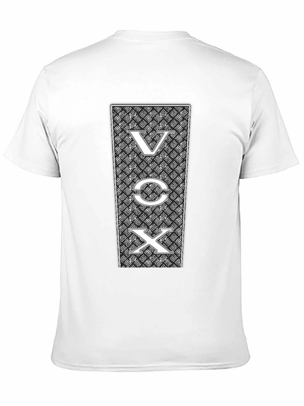 VOX Graphic Print Black T-Shirt