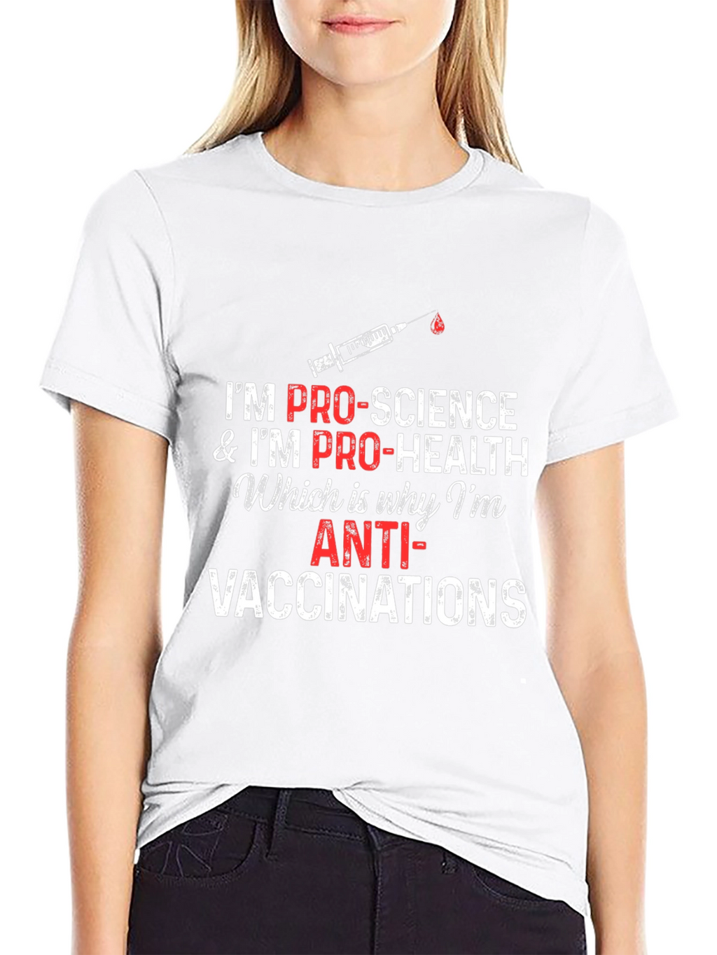 Pro-Science Anti-Vaccination T-Shirt