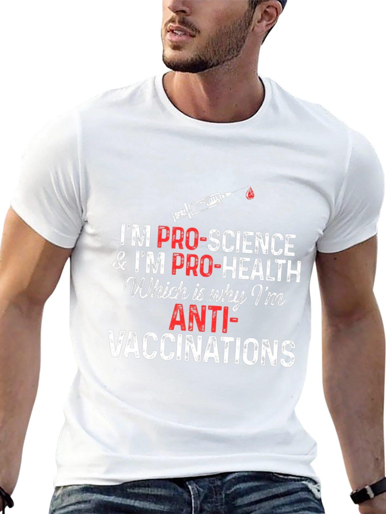 Pro-Science Anti-Vaccination T-Shirt