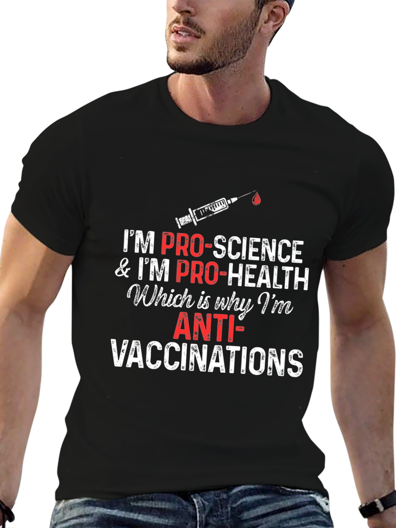 Pro-Science Anti-Vaccination T-Shirt