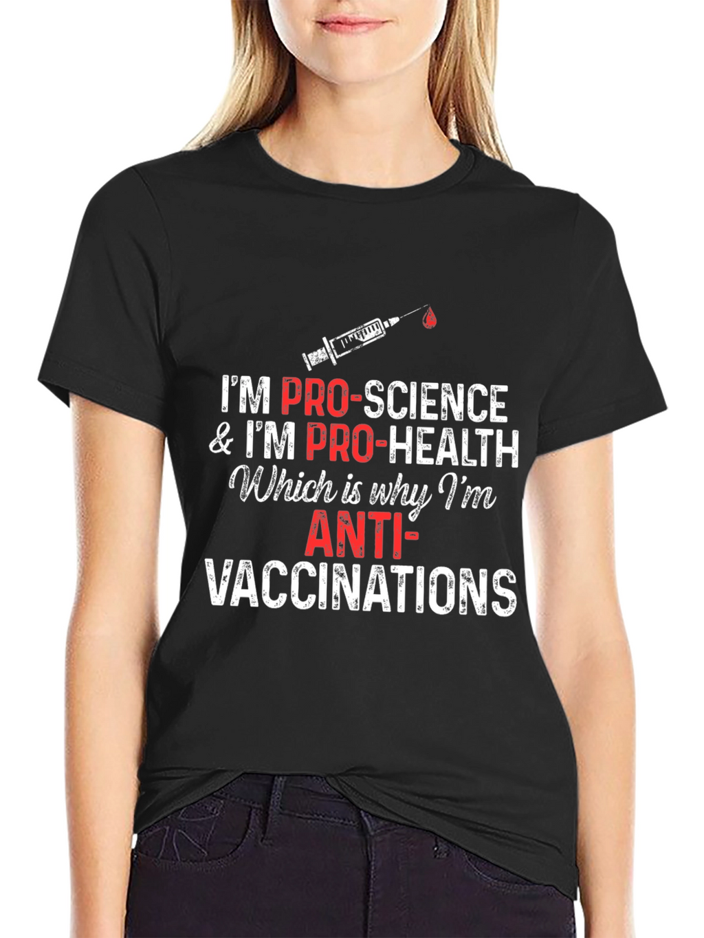 Pro-Science Anti-Vaccination T-Shirt