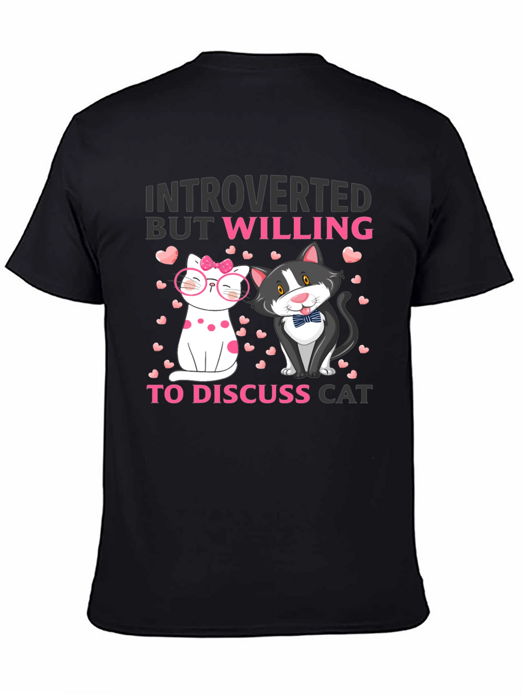 Introverted Cat Lover T-Shirt