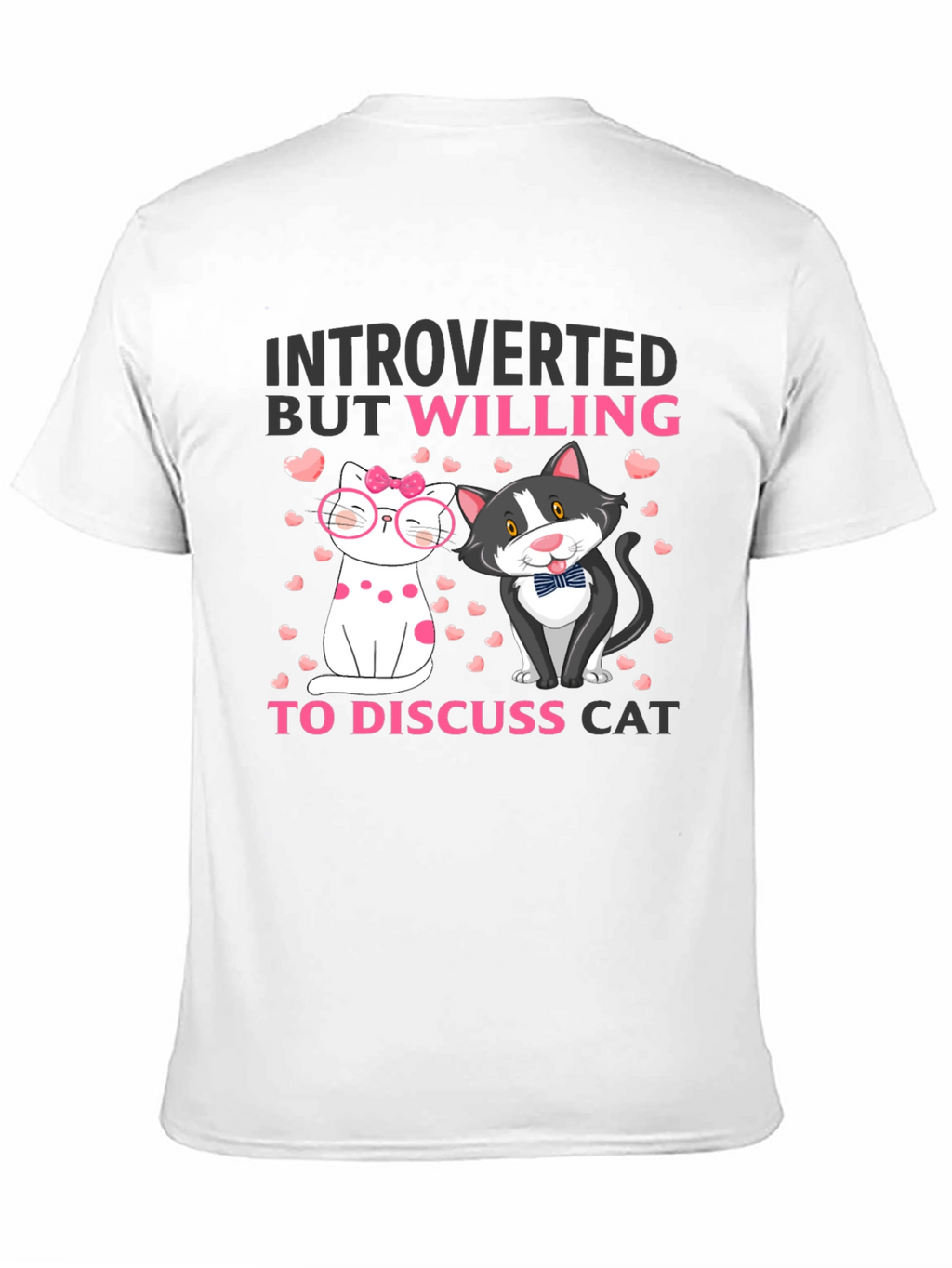 Introverted Cat Lover T-Shirt