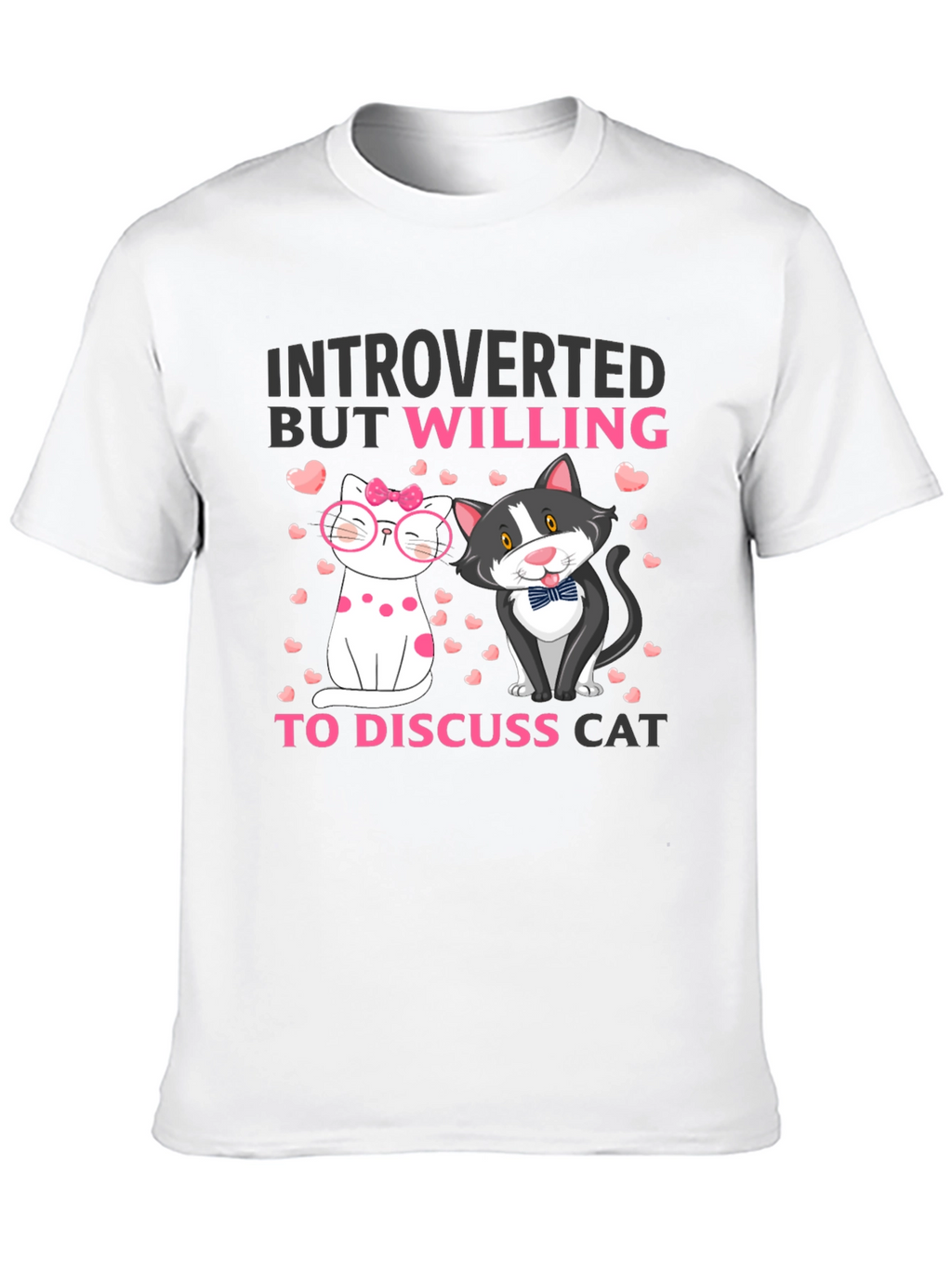 Introverted Cat Lover T-Shirt