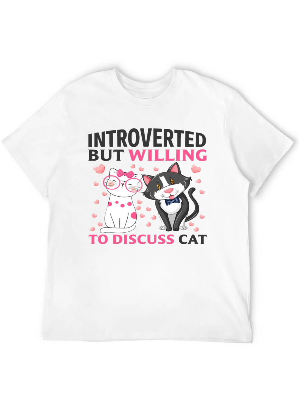Introverted Cat Lover T-Shirt