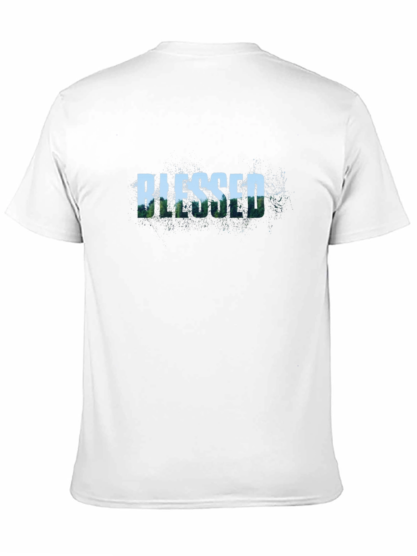 Blessed Graphic Tee - Nature Inspired Print