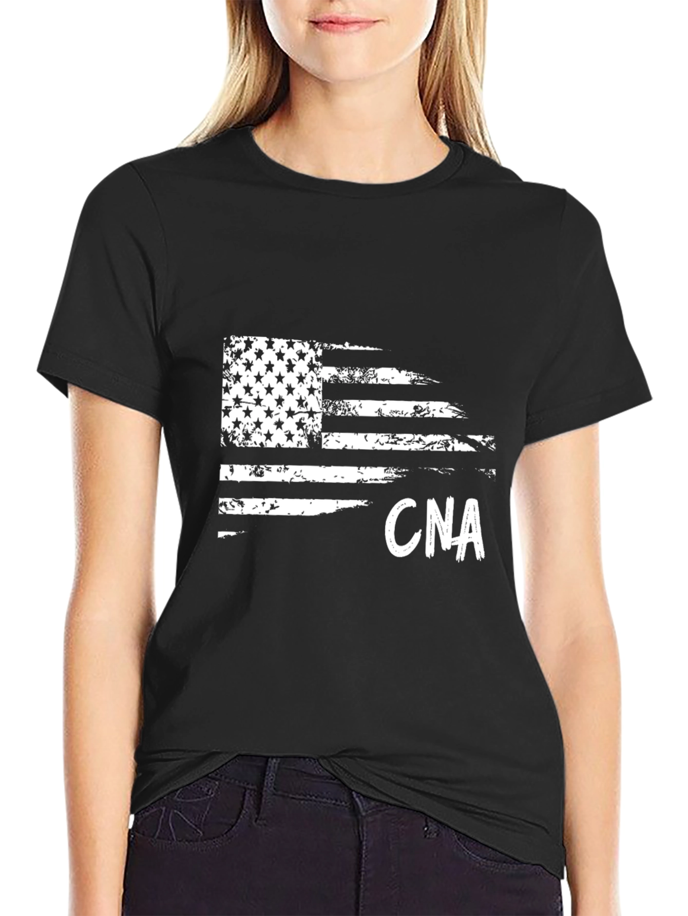 CNA American Flag Patriotic T-Shirt