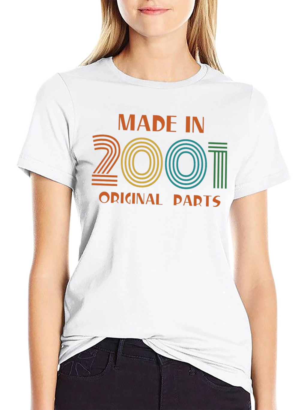 Made in 2001 Original Parts Graphic T-Shirt