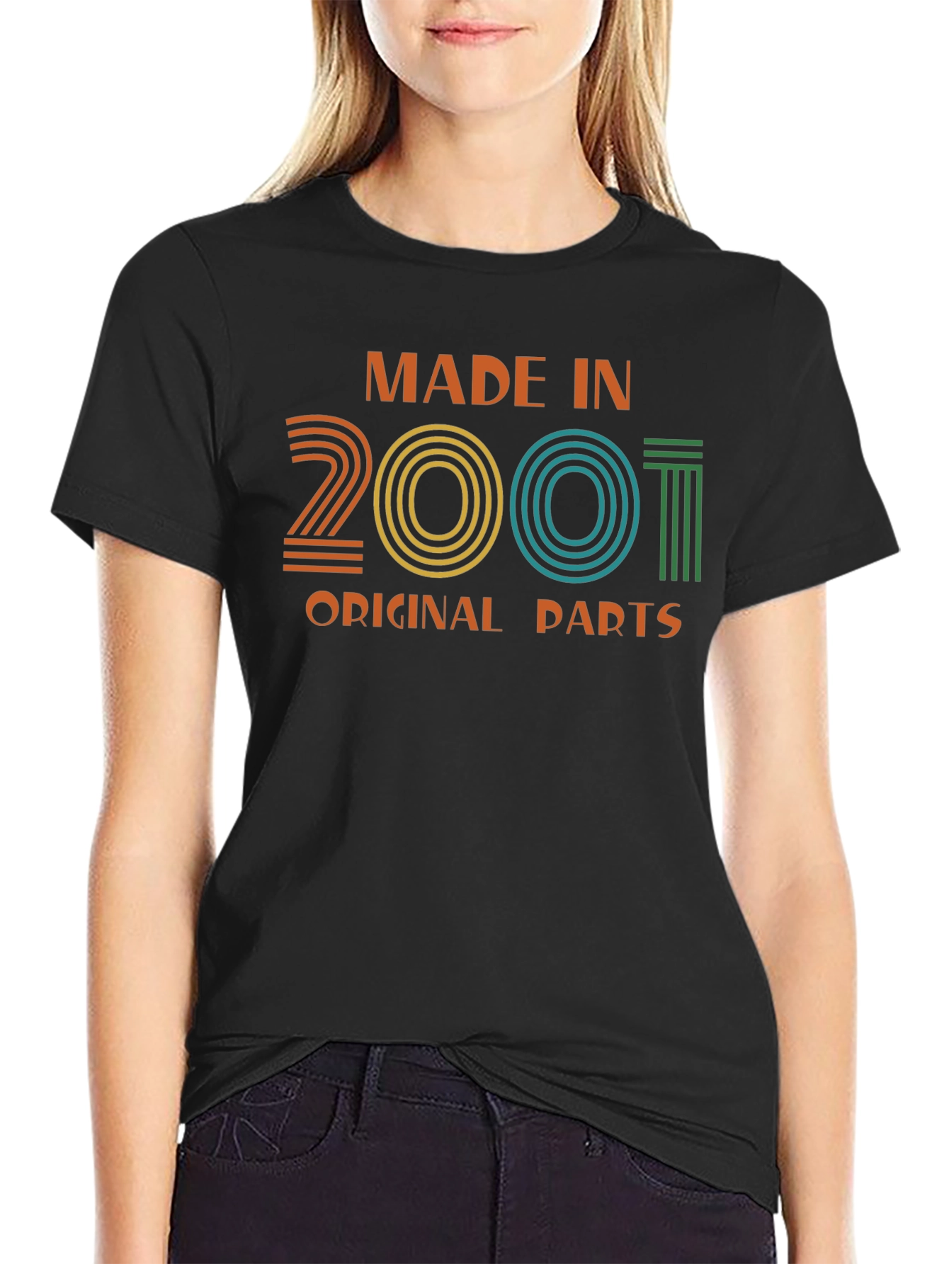 Made in 2001 Original Parts Graphic T-Shirt