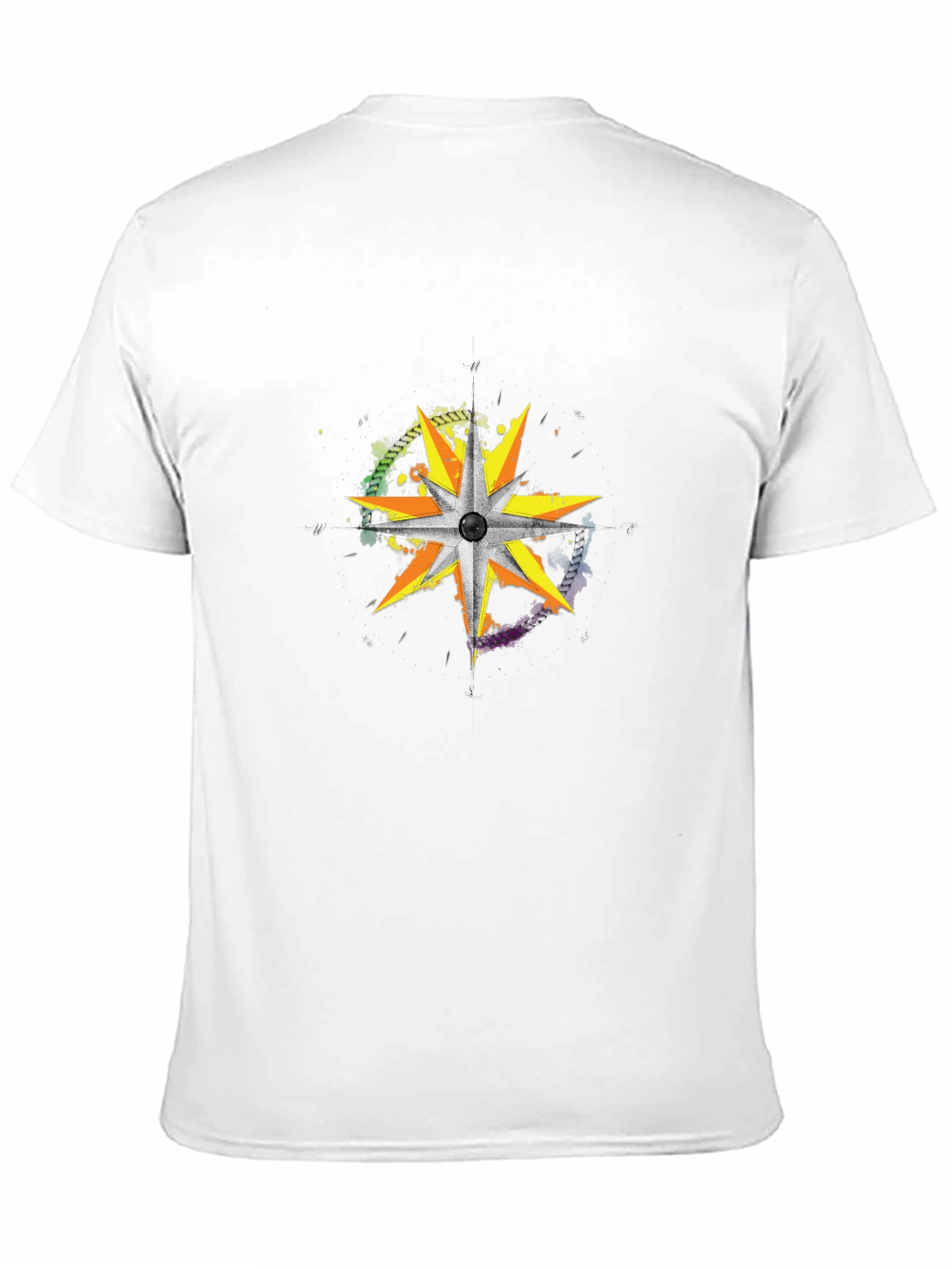 Starburst Graphic Black T-Shirt