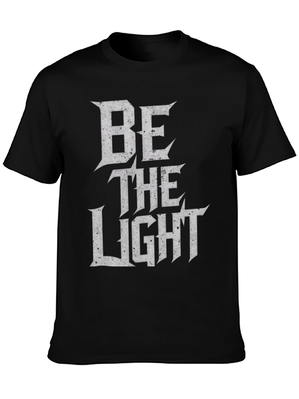Be The Light Graphic Tee - Mens Black T-Shirt