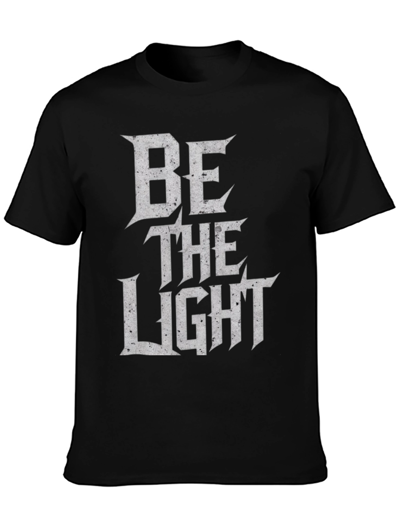 Be The Light Graphic Tee - Mens Black T-Shirt