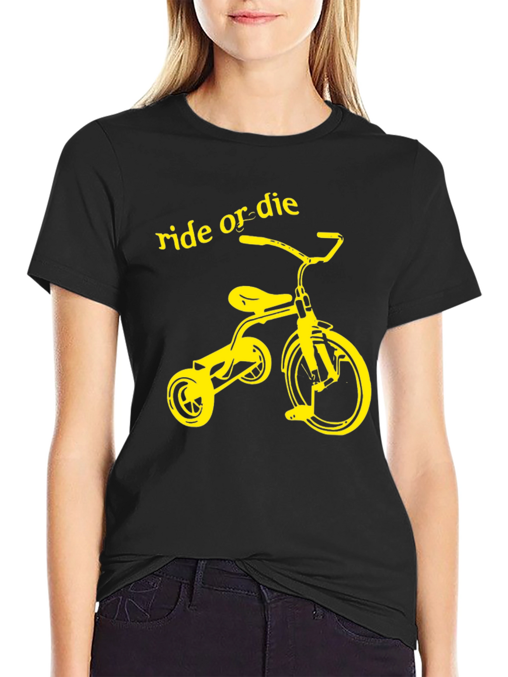 Ride or Die Tricycle T-Shirt - Black