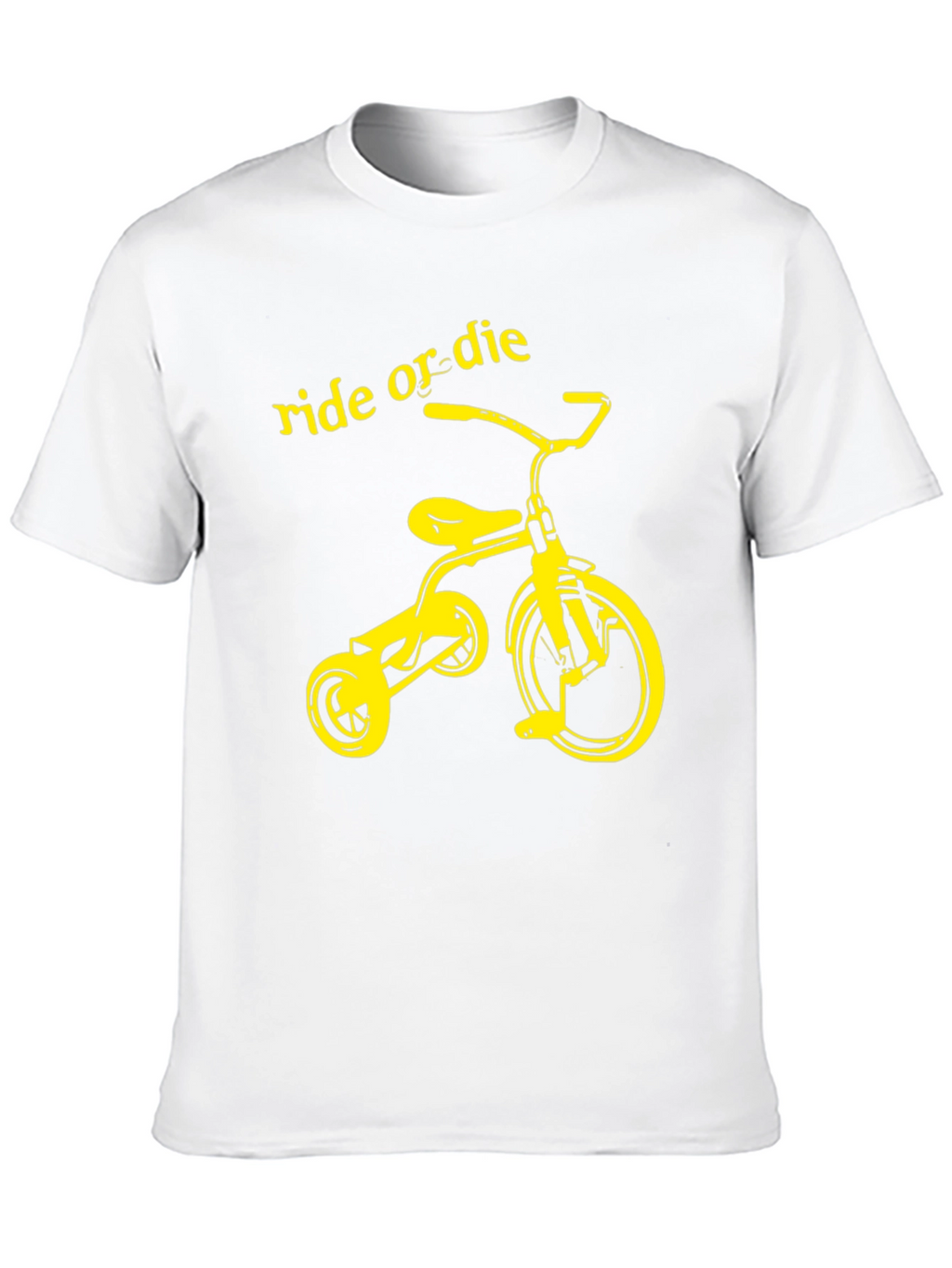 Ride or Die Tricycle T-Shirt - Black