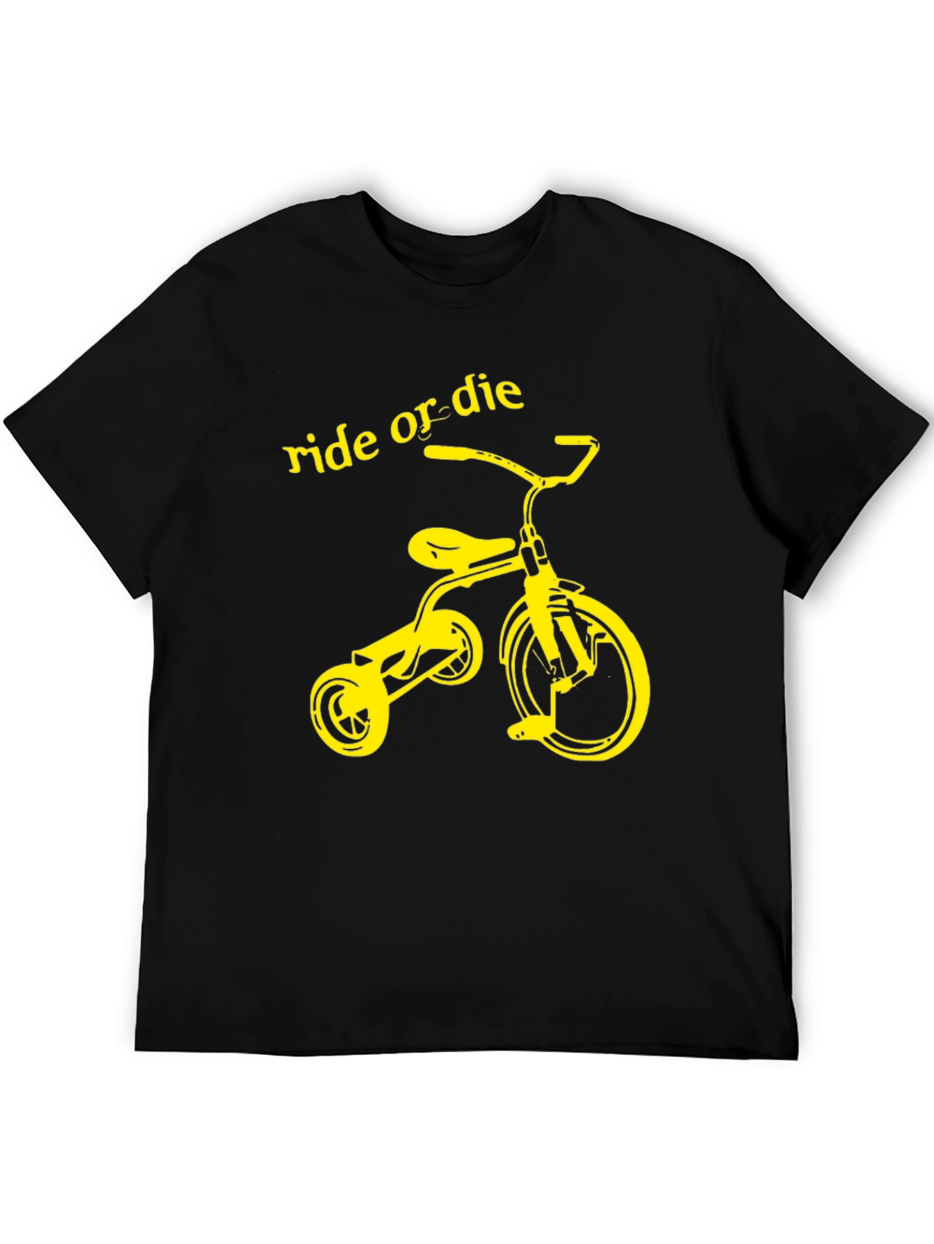 Ride or Die Tricycle T-Shirt - Black