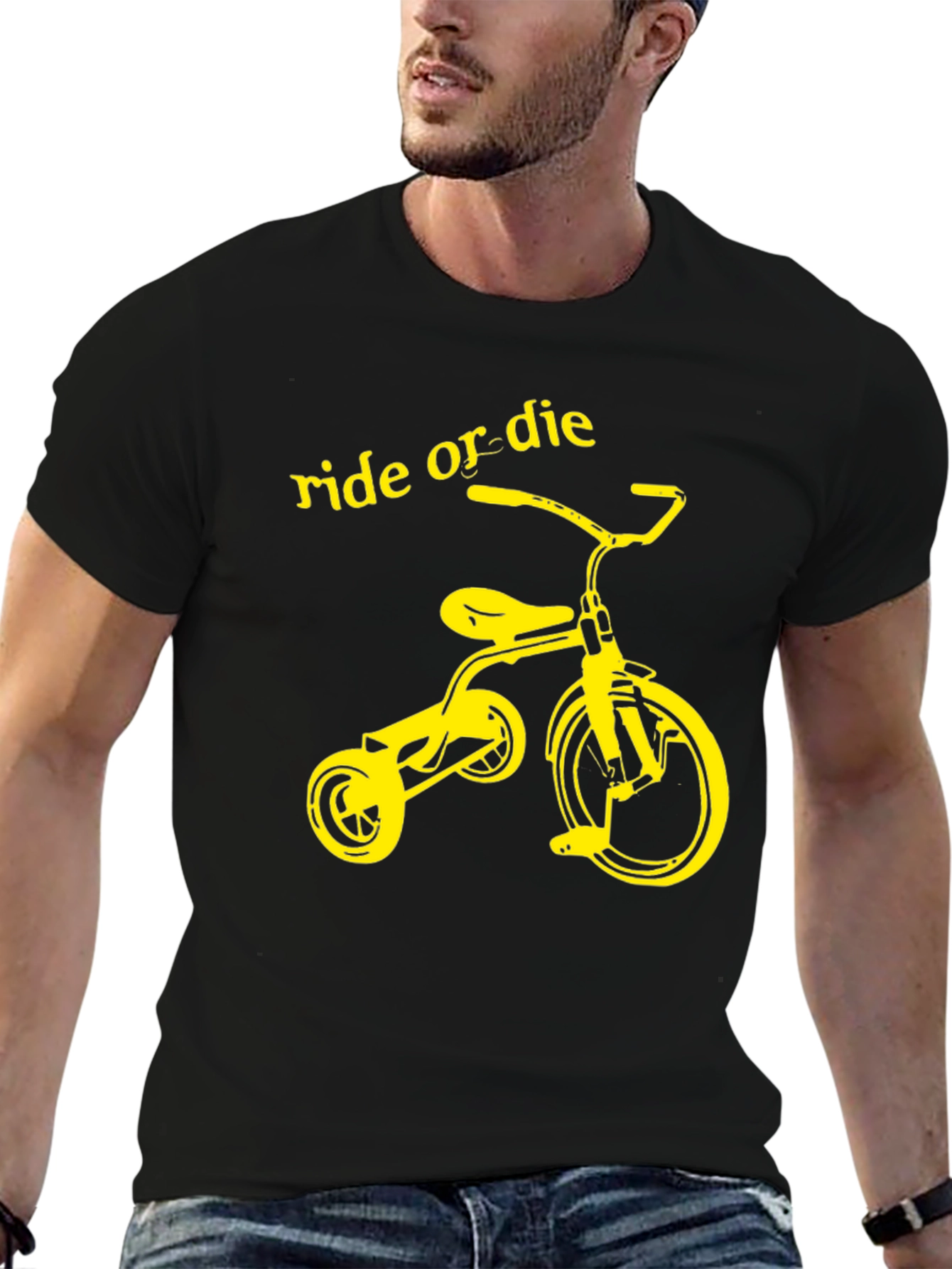 Ride or Die Tricycle T-Shirt - Black