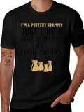 Pottery Grammy T-Shirt - Way Cooler Grandma Gift