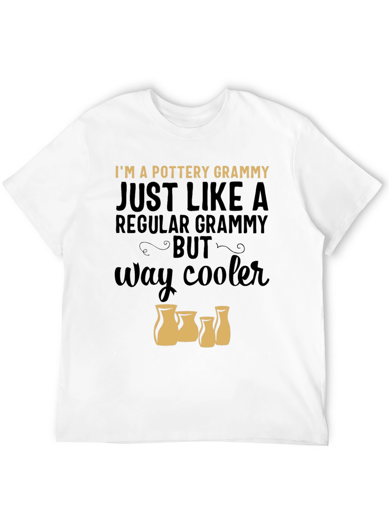 Pottery Grammy T-Shirt - Way Cooler Grandma Gift