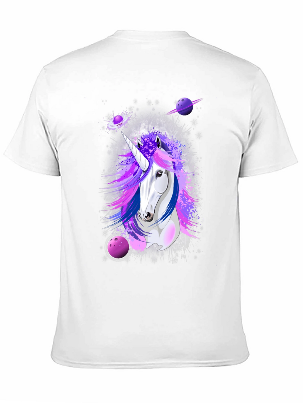 Unicorn Galaxy Graphic Print Tee