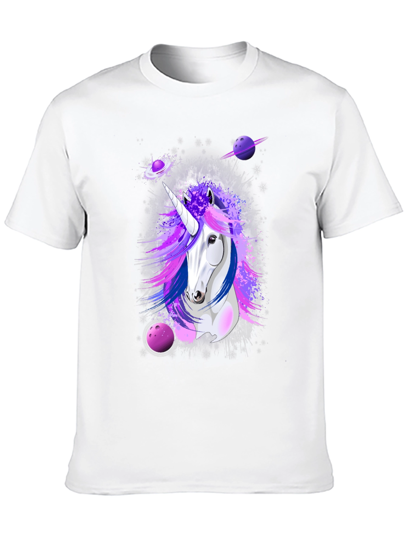 Unicorn Galaxy Graphic Print Tee