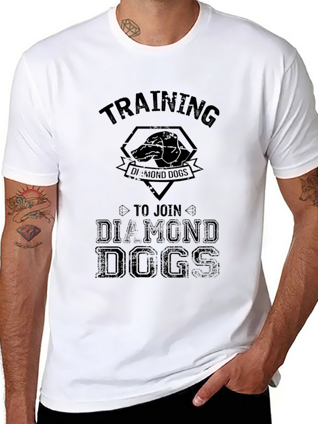 Diamond Dogs Training Black T-Shirt