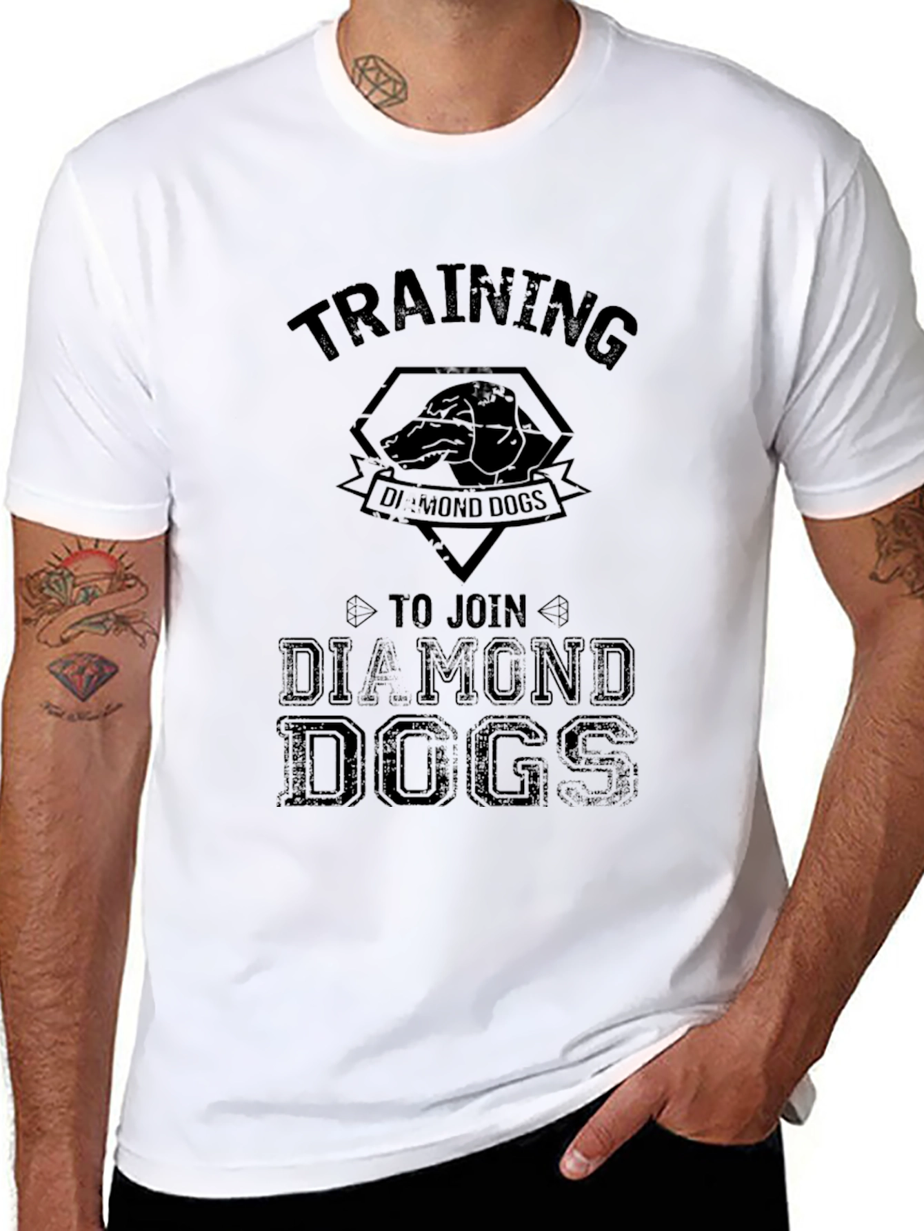 Diamond Dogs Training Black T-Shirt